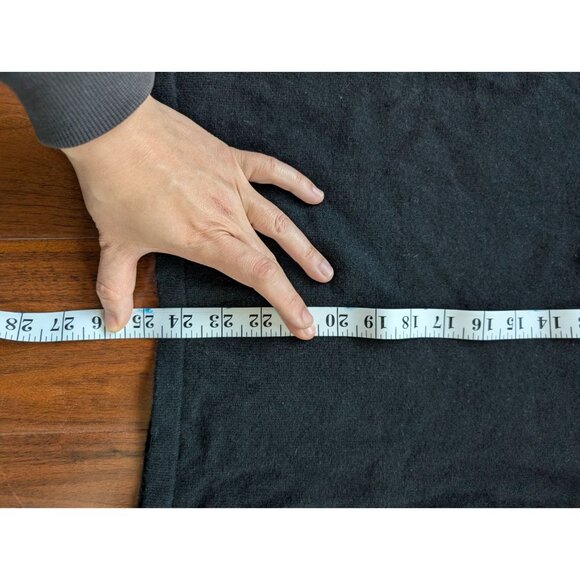 Charter Club Size L Black 100% Cashmere sweater women - Picture 6 of 6